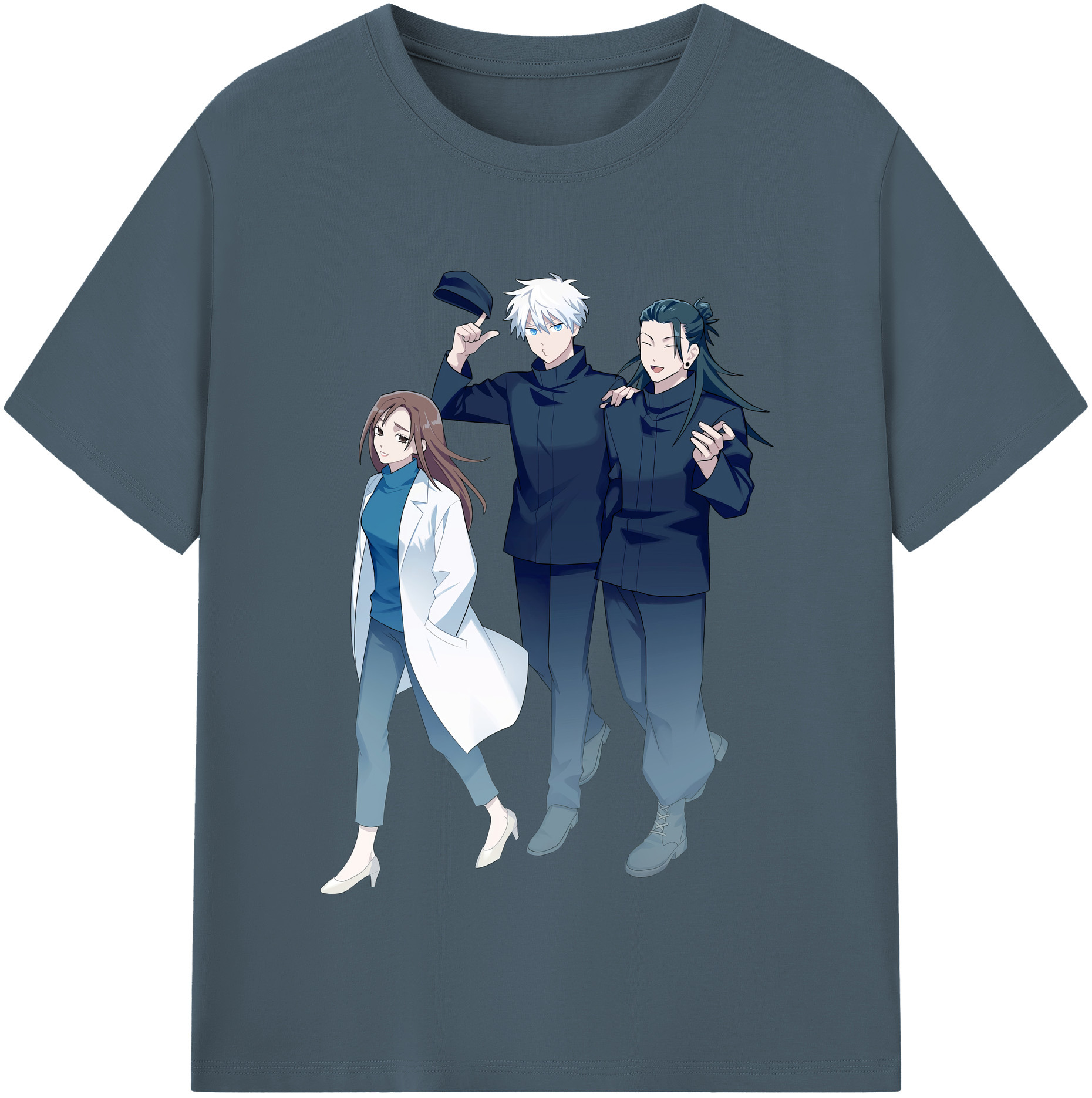 （画像用） 呪術廻戦 Jujutsu Kaisen 綿100％半袖Tシャツ（フロントプリント）